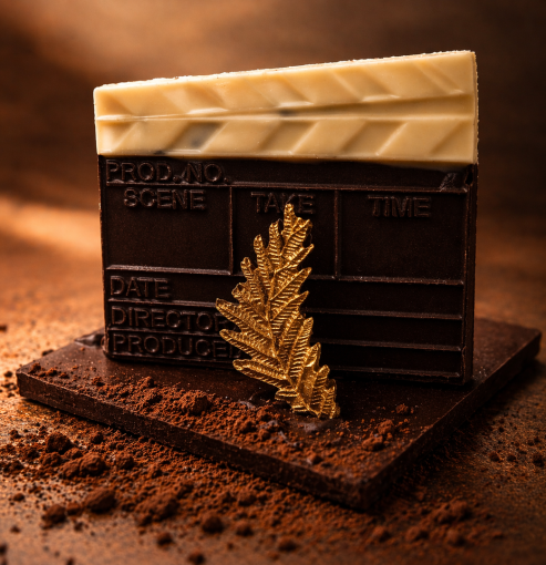 creation festival de cannes, chocolat, palme d'or, jp paci artisan chocolatier nice cannes