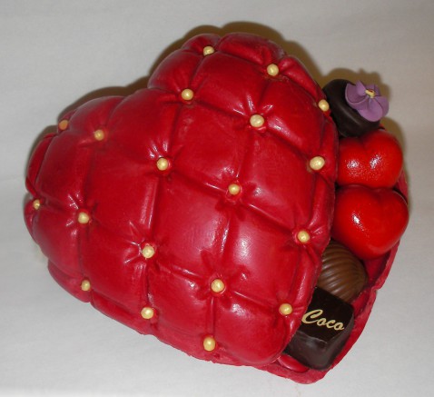 creation chocolat, je t'aime, saint valentin chocolat, jp paci, artisan, chocolatier, nice, cannes