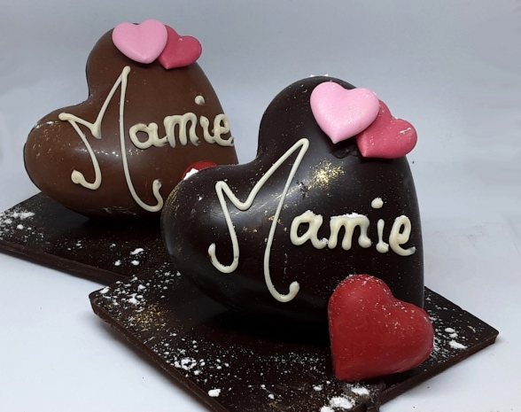 coeur, grand, mere, fete, mamie, creation, chocolat, jp, paci, chocolatier, nice, cannes, artisan